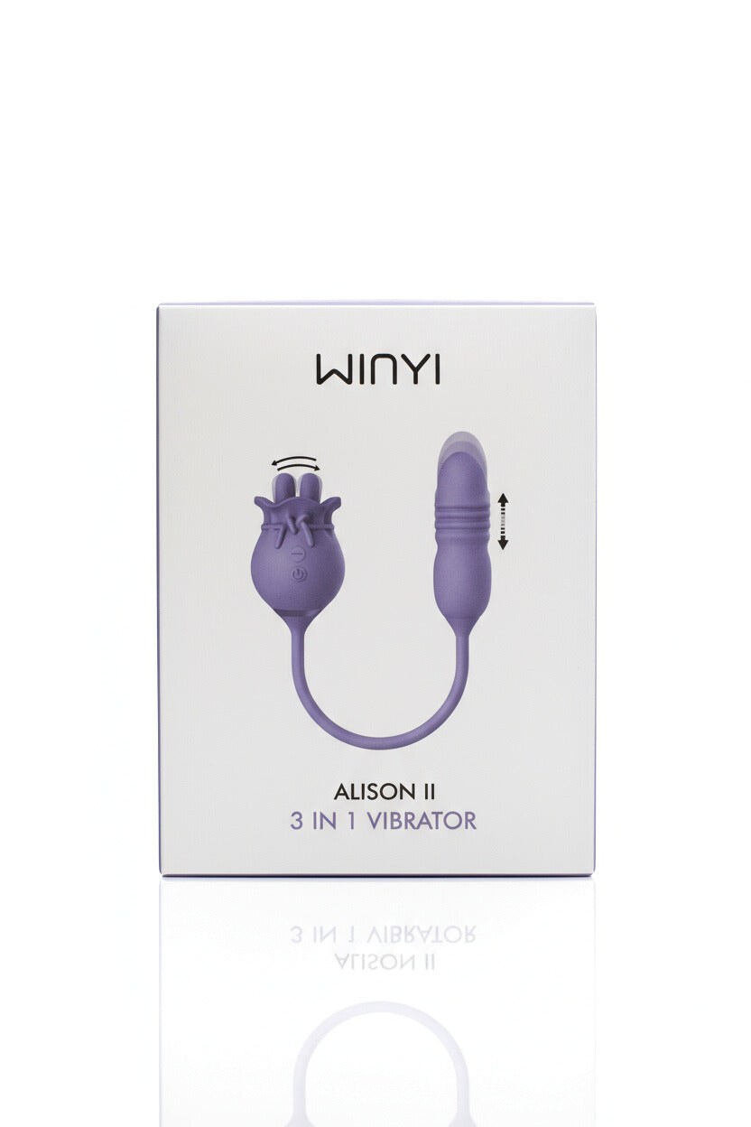 Alison ll 3 In 1 Vibrator Wy0666-1