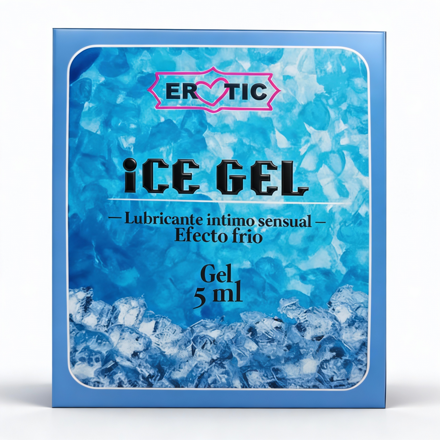 SAchet Lubricante Ice Gel Sabor a Menta 5ml