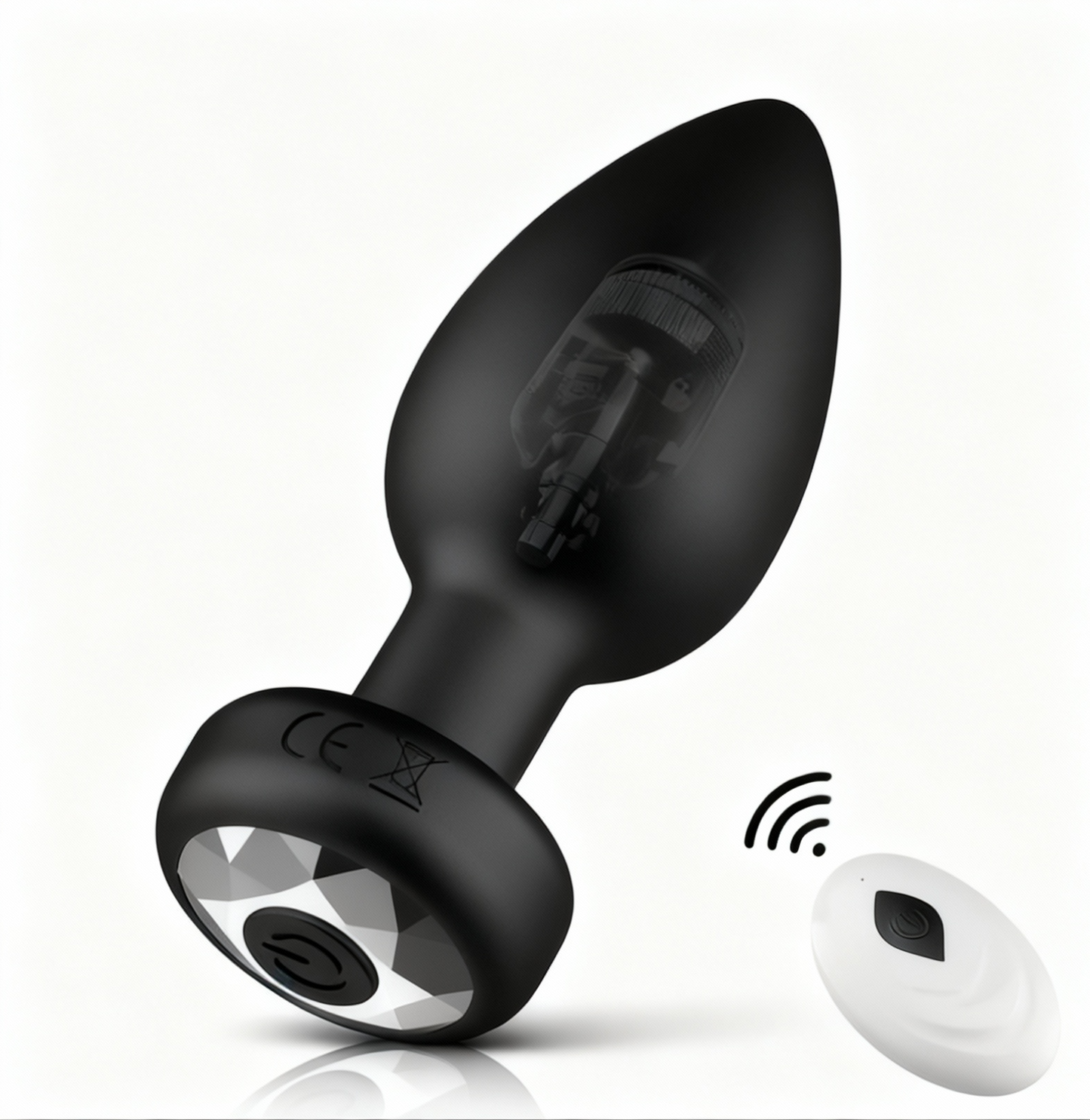 Vibration Anal Plug Ev-02h Con Control Inalámbrico
