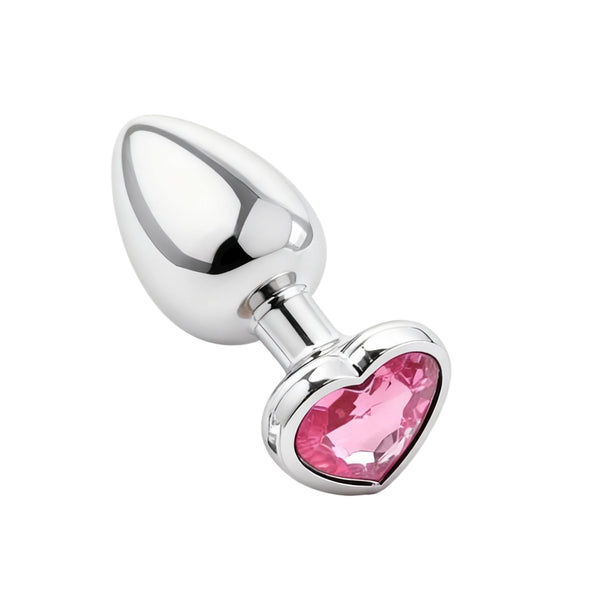 Plug Anal Joya Corazón Pequeño