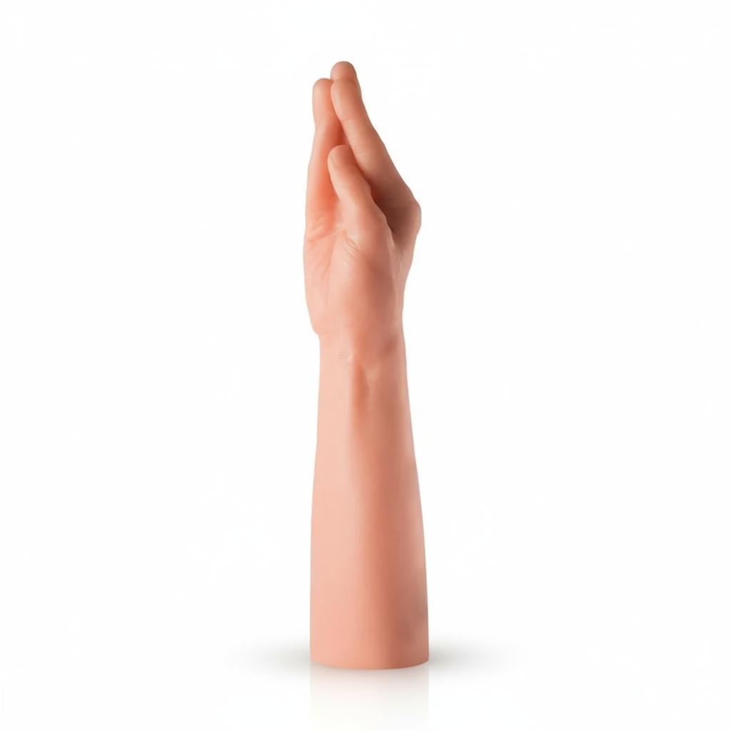 Masajeador Realista Brazo En Forma De Mano Qs-B043