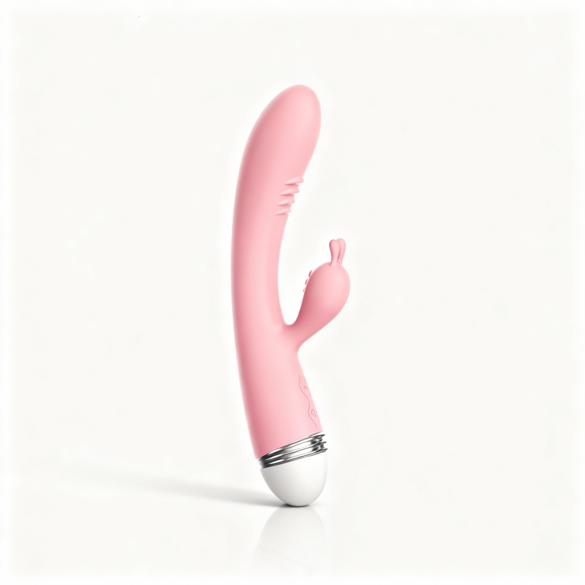 Vibrador Dual Curvado Para Punto G Y Clítoris - Modelo Ll-B1904-B