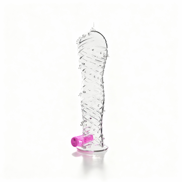 FUNDA PENIS SLEEVE RECTA CON VIBRACIÓN RW002