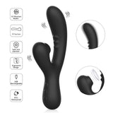 Vibrador Con Estimulador De Clítoris Winyi Joanna