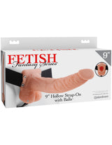 9" Hollow Strap-On with Balls PD3374-21
