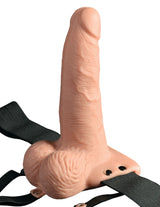 Fetish Fantasy Series 6" Hollow Strap-On With Remote - Pd339521