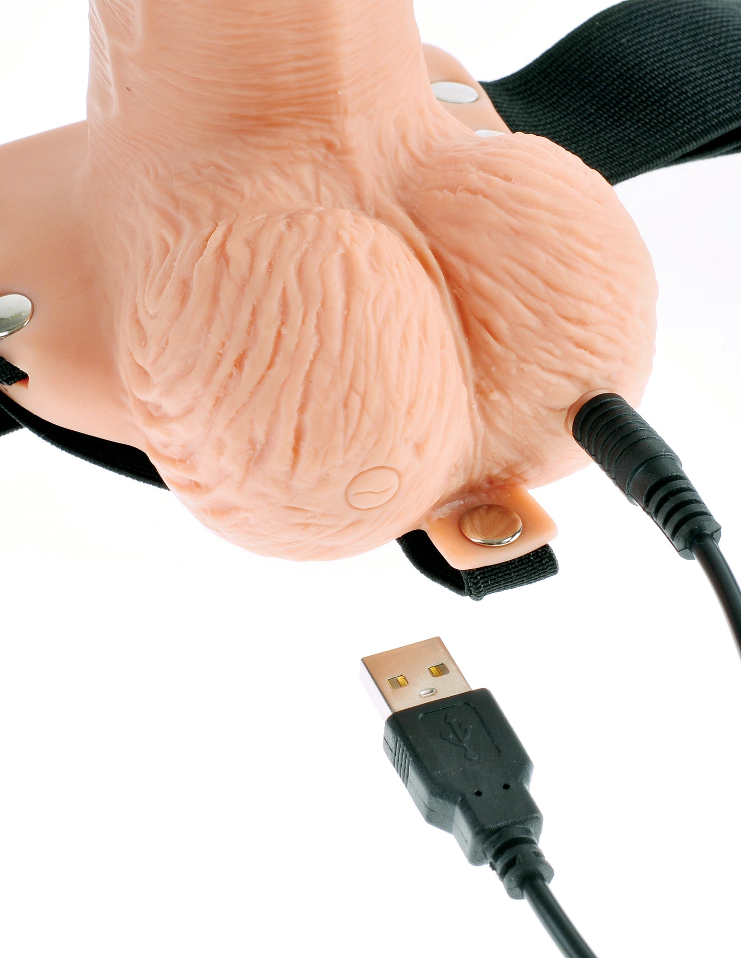 Fetish Fantasy Series 6" Hollow Strap-On With Remote - Pd339521