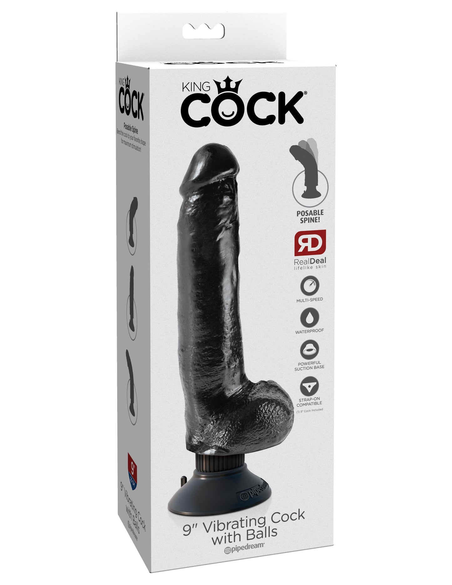 King Cock 9 Vibrating Cock Pd540823