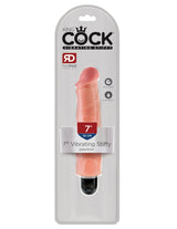 King Cock 7" Vibrating Stiffy - Light Pd552221