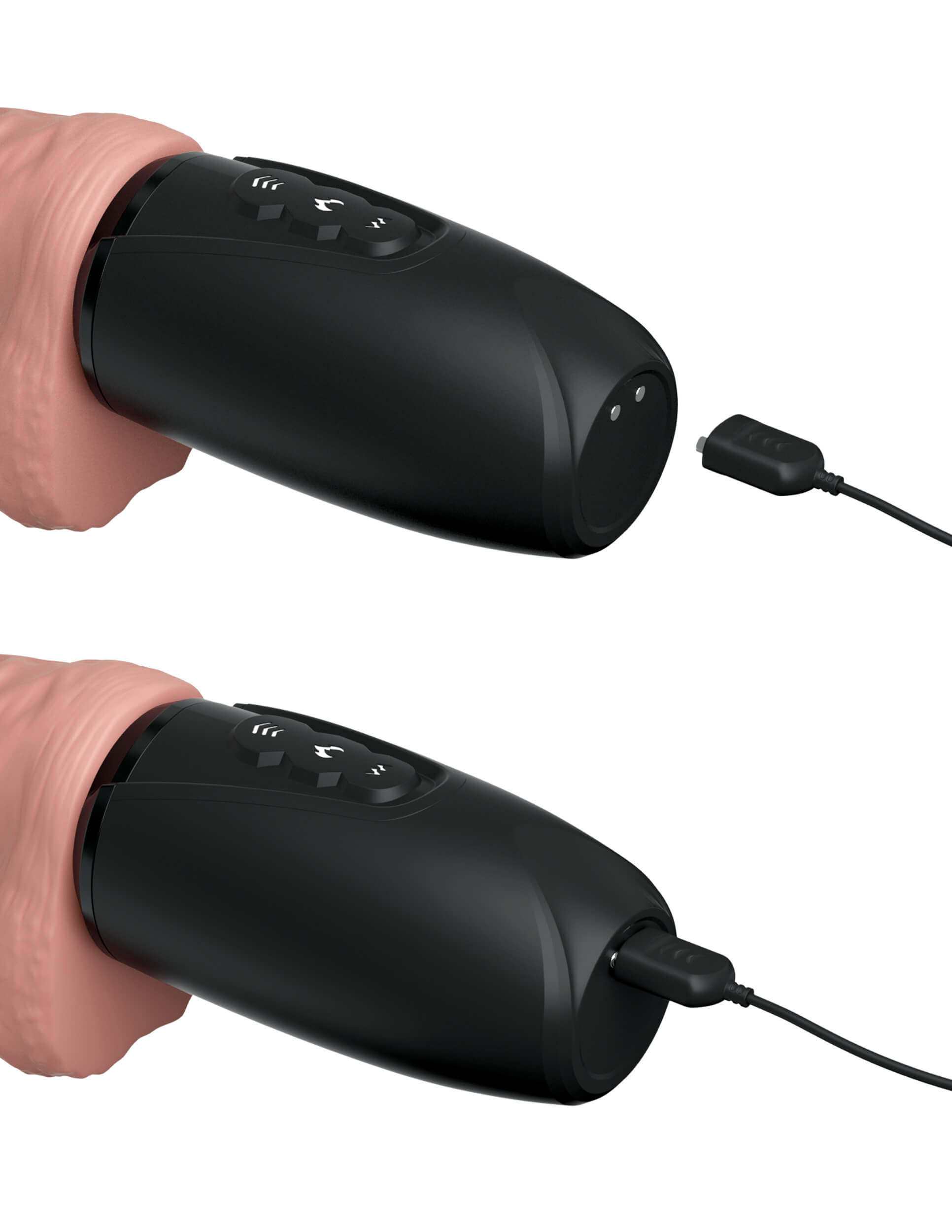 King Cock Plus 6.5" Thrusting Cock With Balls - Light Pd572821