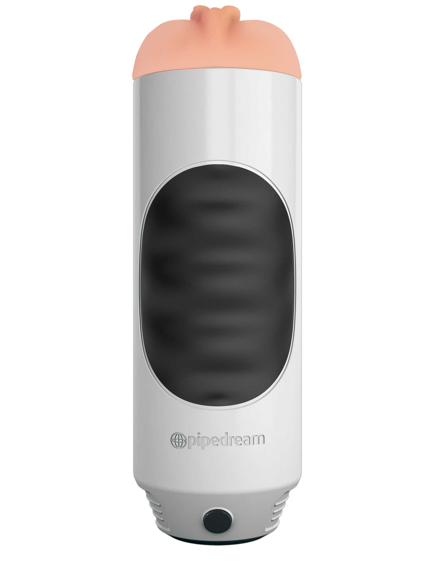 Pdx Extreme Mega Grip Vibrating Stroker Pussy - White Rd292