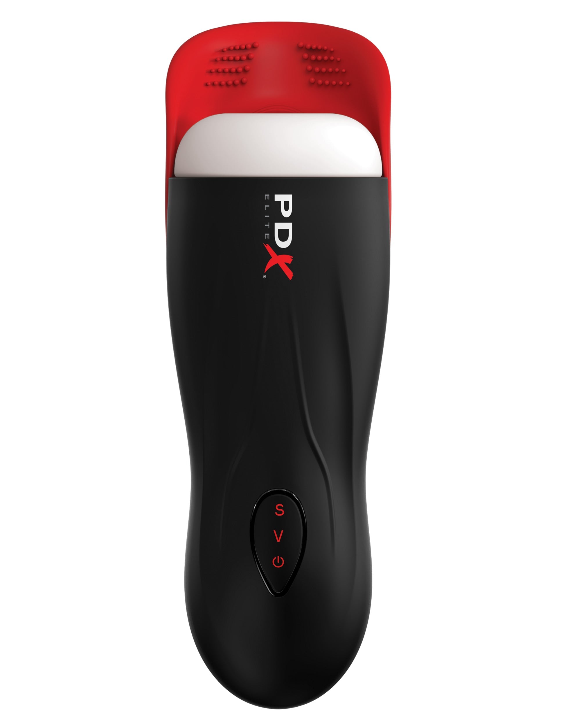 Pdx Elite Fap-O-Matic Pro - White/Red Rd54720