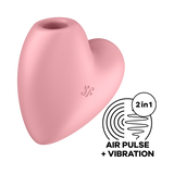Satisfyer Cutie Heart Rosado