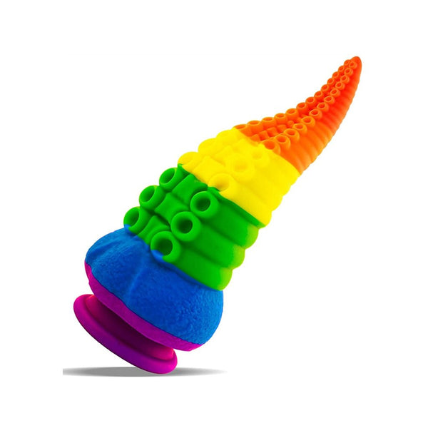 Dildo Tentáculo Rainbow