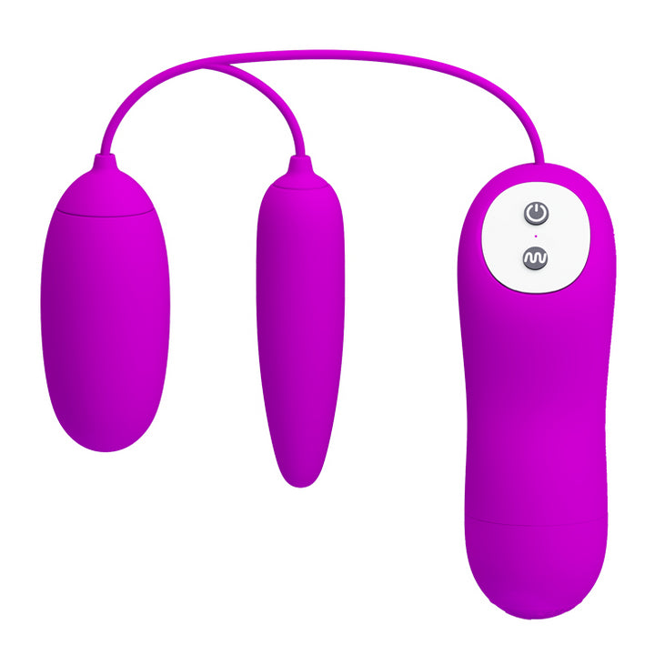 Huevo Vibrador Doble 12 Funciones Irma-Juguetes-Sexo Sentido-SexoSentido