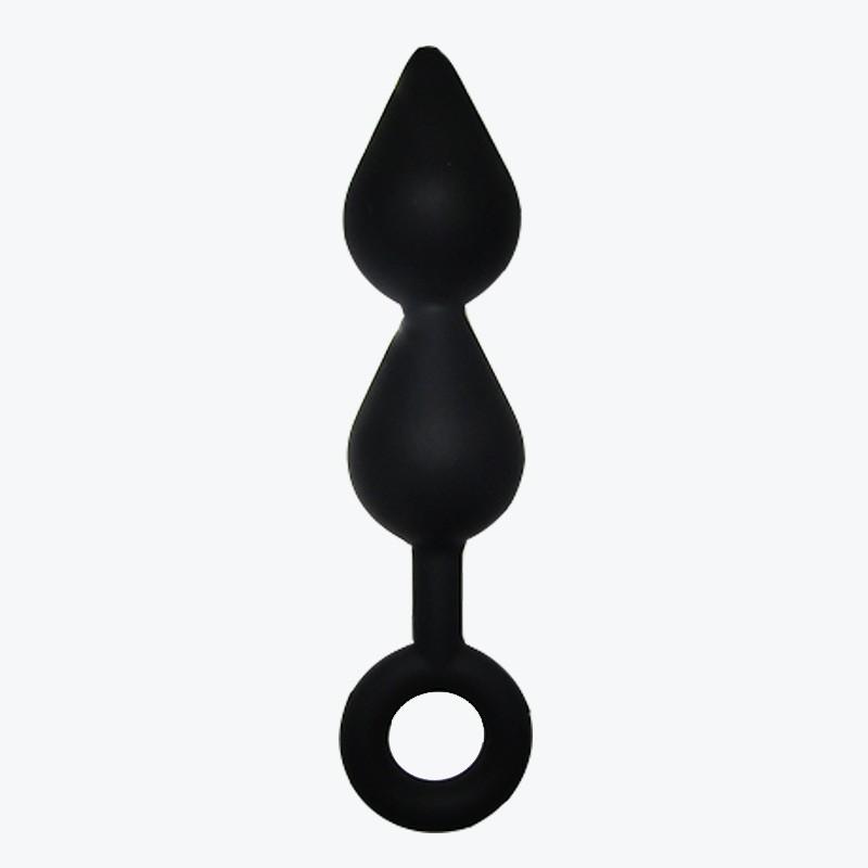 Bolas Anales Duo Black-Juguetes-Sexo Sentido-SexoSentido