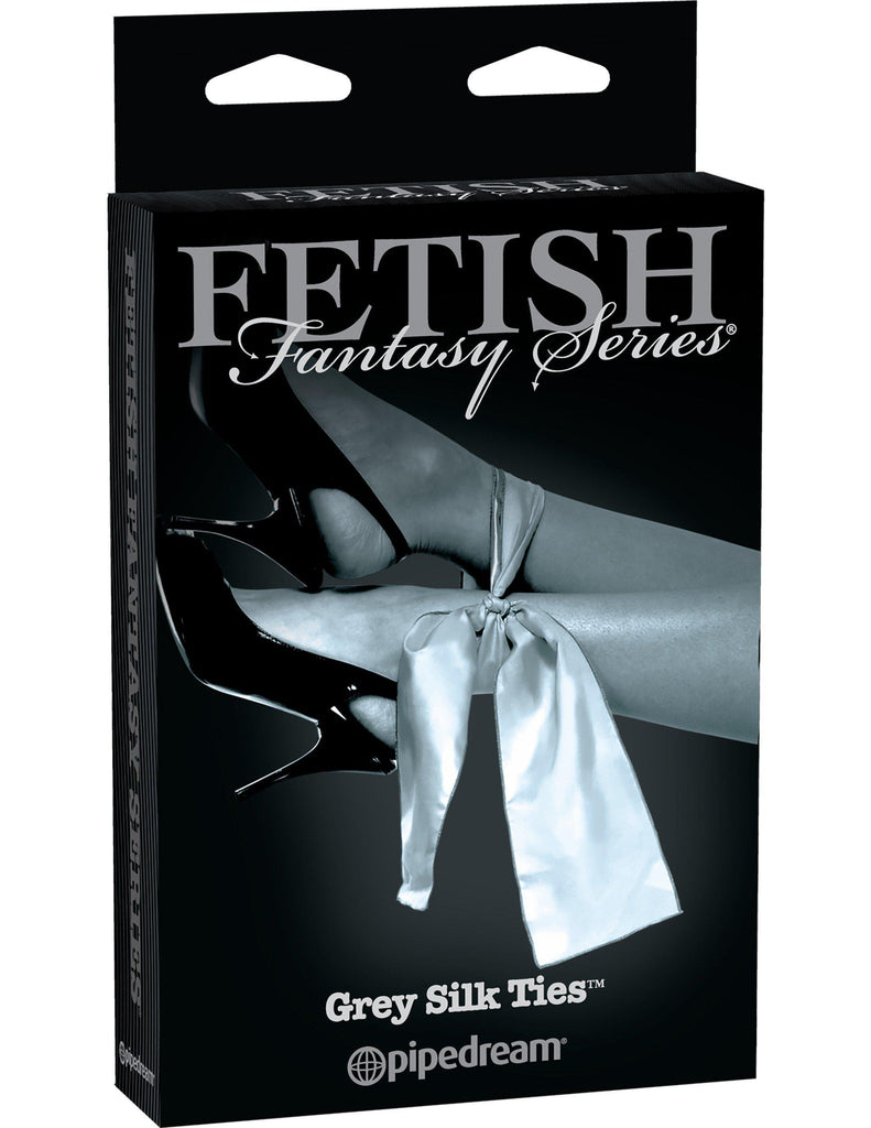Fetish Fantasy 50 Sombras Grey Silk Ties-Juguetes-Sexo Sentido-SexoSentido