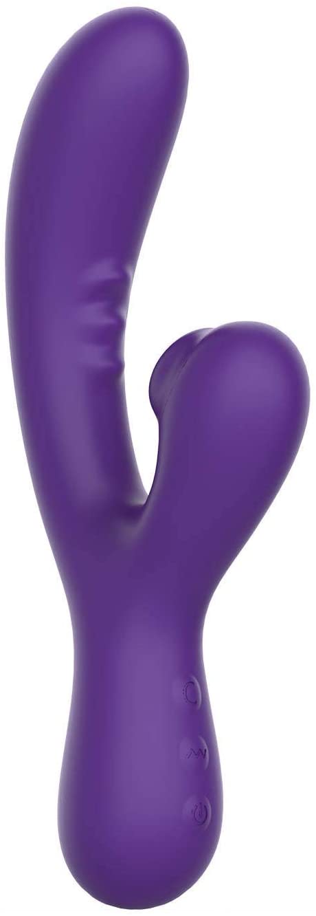 Vibrador Doble estimulación Winyi Joanna Morado 2 en 1-Juguetes-Sexo Sentido-SexoSentido