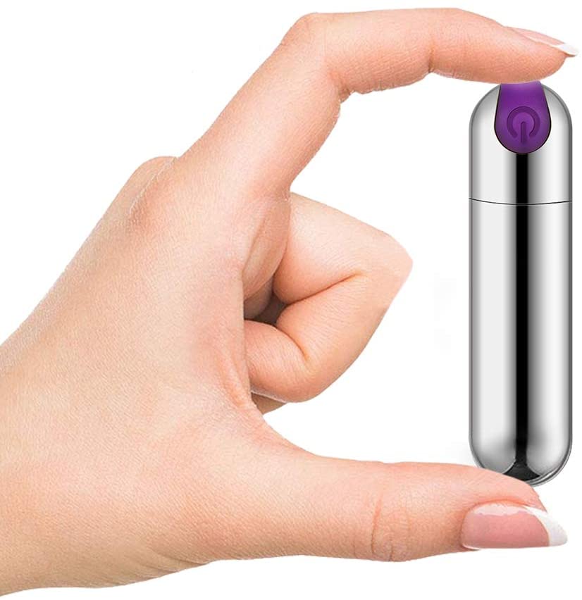 Bala Vibradora Chrome Pink 10 Funciones Recargable-Juguetes-Sexo Sentido-SexoSentido