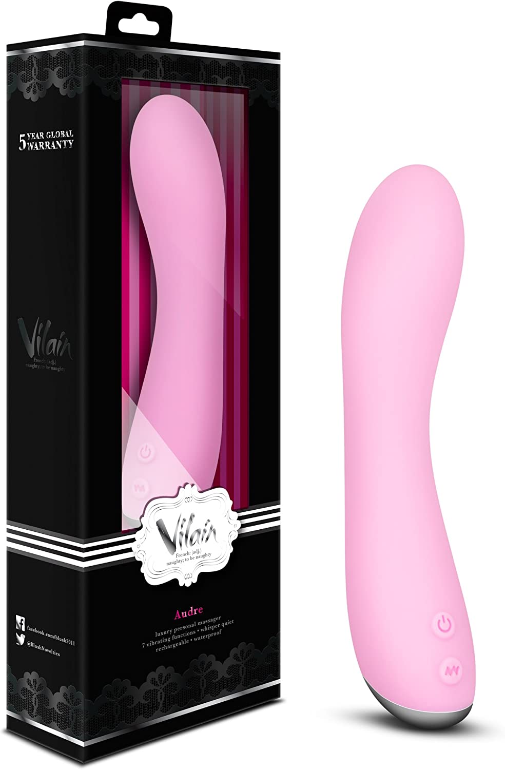 Vibrador Vilain Audre-Juguetes-Sexo Sentido-SexoSentido