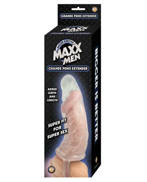 Funda MaxxMen Clear-Juguetes-Sexo Sentido-SexoSentido