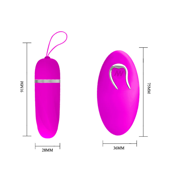 Huevo Vibrador 10 Funciones Debby Pretty Love-Juguetes-Sexo Sentido-SexoSentido