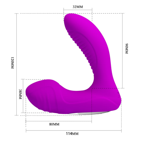 Vibrador Anal/Vaginal con Temperatura Lillian-Juguetes-Sexo Sentido-SexoSentido
