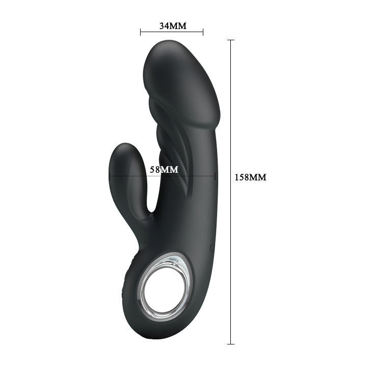 Vibrador Doble Estimulación Ansel Pretty Love-Juguetes-Sexo Sentido-SexoSentido