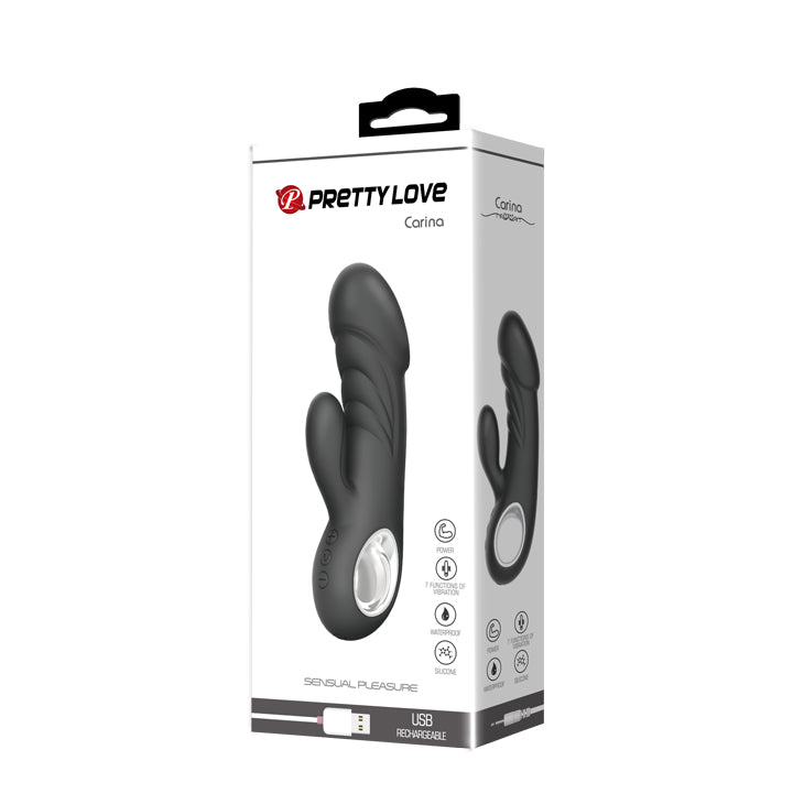 Vibrador Doble Estimulación Ansel Pretty Love-Juguetes-Sexo Sentido-SexoSentido