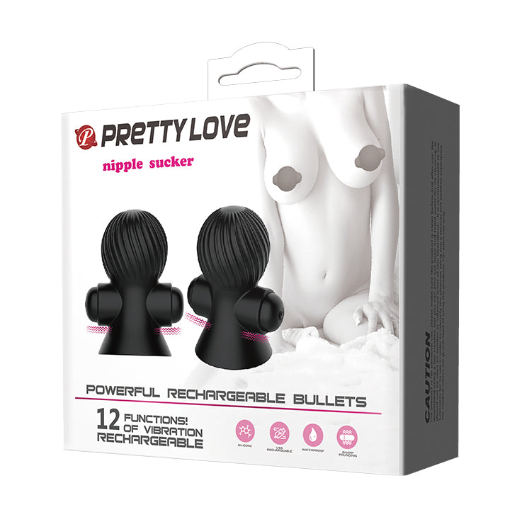 Pezoneras con vibración Nipple sucker-Juguetes-Sexo Sentido-SexoSentido