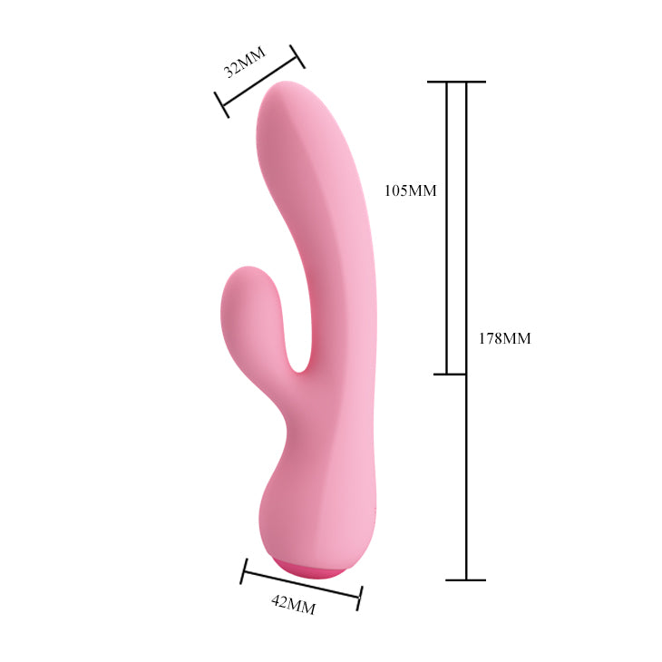 Vibrador Zachary 12 Funciones Pink-Juguetes-Sexo Sentido-SexoSentido