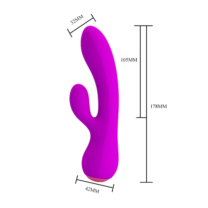Vibrador Zachary 12 Funciones Purple-Juguetes-Sexo Sentido-SexoSentido