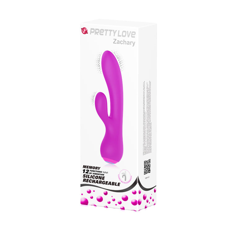 Vibrador Zachary 12 Funciones Purple-Juguetes-Sexo Sentido-SexoSentido