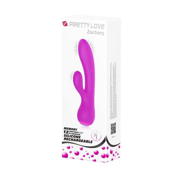 Vibrador Zachary 12 Funciones Purple-Juguetes-Sexo Sentido-SexoSentido