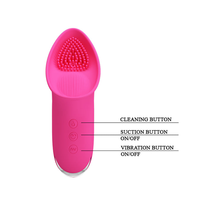 Succionador doble estimulación Isaac Pretty Love-Juguetes-Sexo Sentido-SexoSentido