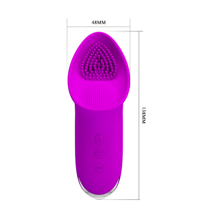 Succionador doble estimulación Isaac Pretty Love-Juguetes-Sexo Sentido-SexoSentido