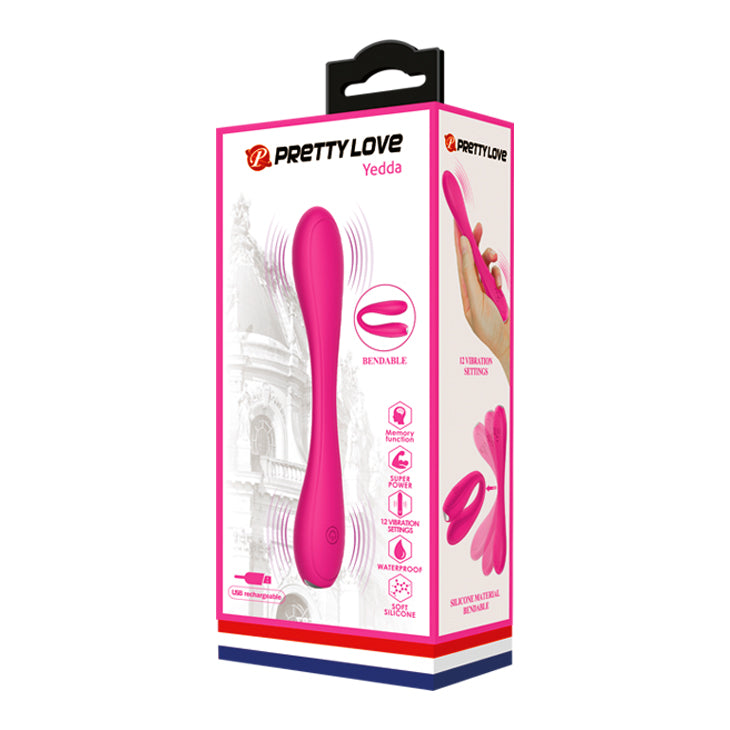 Vibrador Pretty Love Yedda Pink-Juguetes-Sexo Sentido-SexoSentido
