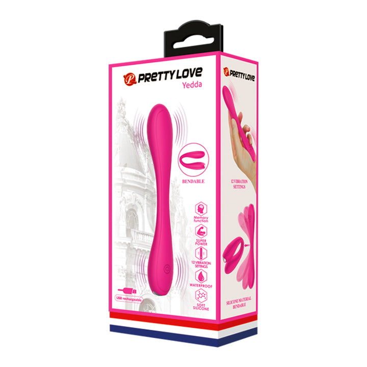 Vibrador Pretty Love Yedda Pink-Juguetes-Sexo Sentido-SexoSentido