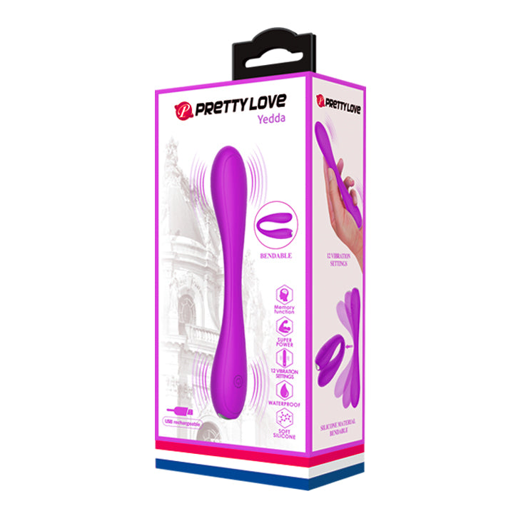 Vibrador Pretty Love Yedda Purple-Juguetes-Sexo Sentido-SexoSentido