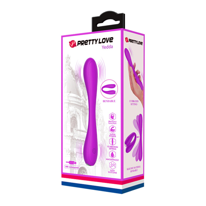 Vibrador Pretty Love Yedda Purple-Juguetes-Sexo Sentido-SexoSentido
