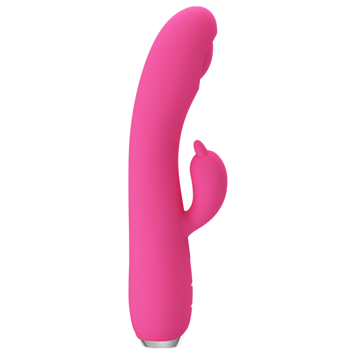 Regina Vibrador + Succionador + Estimulador De Clitoris Pink