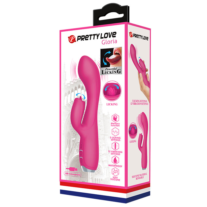 Vibrador Punto G con Lengua Vibradora Gloria-Juguetes-Sexo Sentido-SexoSentido