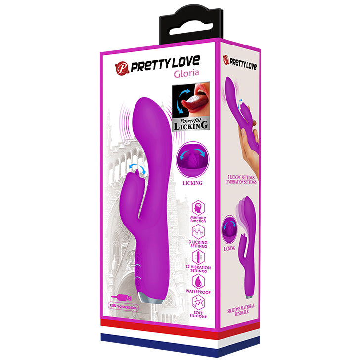 Vibrador Punto G con Lengua Vibradora Gloria-Juguetes-Sexo Sentido-SexoSentido