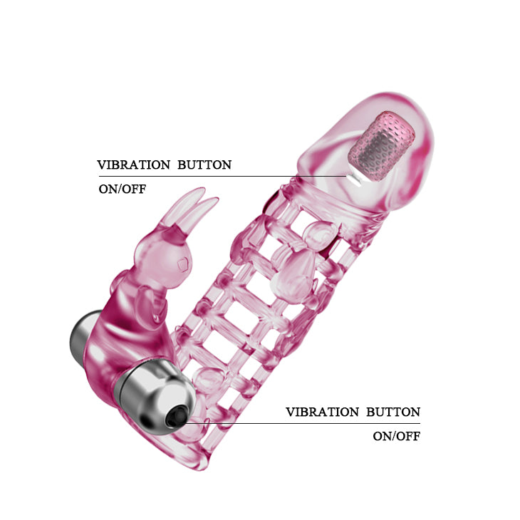 Súper Funda con Doble Vibración Ultimate Love Sleeve-Juguetes-Sexo Sentido-SexoSentido