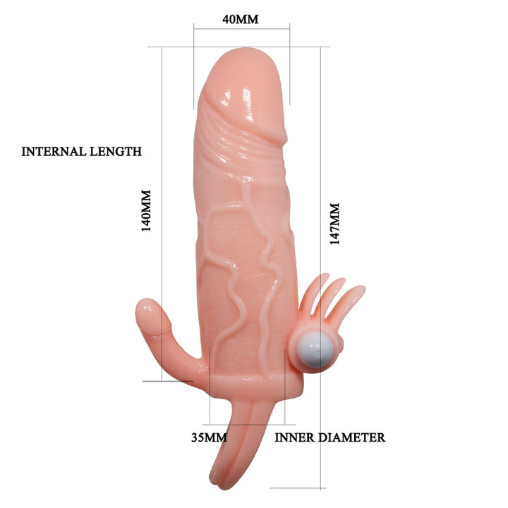 Funda con Vibración Brave Man-Juguetes-Sexo Sentido-SexoSentido