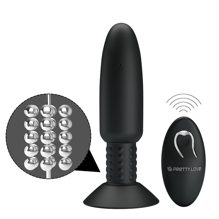 Vibrador Anal Con Perlas Pretty Love Extra