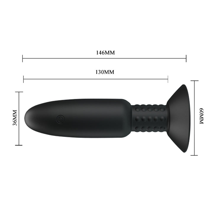Vibrador Anal con Perlas Pretty Love Extra-Juguetes-Sexo Sentido-SexoSentido