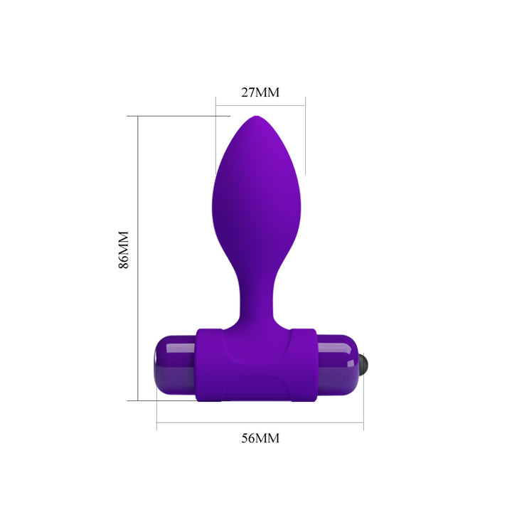 Plug Anal con Vibración Butt Love-Juguetes-Sexo Sentido-SexoSentido