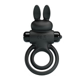 Anillo Pretty Love Bunny Black-Juguetes-Sexo Sentido-SexoSentido