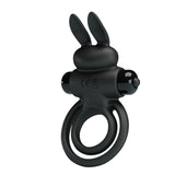 Anillo Pretty Love Bunny Black-Juguetes-Sexo Sentido-SexoSentido